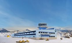 Brief summer season allows construction on British Antarctic Survey's new Discovery Building
