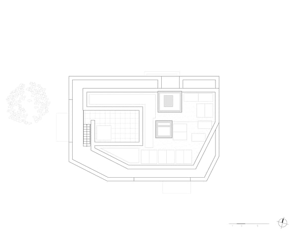 Roof floor plan Apropos Architects