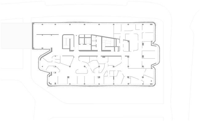 Floor plan 2OG. Image courtesy J. MAYER H.