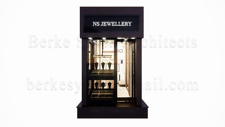 İzmit, Kocaeli / TÜRKİYE - Jewellery Store Design & Project