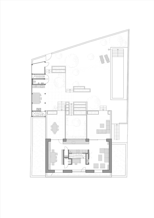 Second Floor Plan SENAA architekti