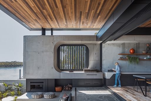 Shortlist category - New House over 200m2: Cove House - Justin Humphrey Architect - Sanctuary Cove, QLD. Photo: Andy MacPherson Photography.