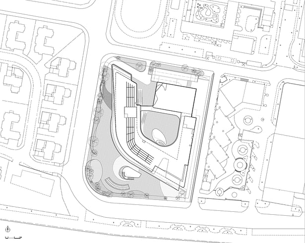 Site-plan ©FEI Architects