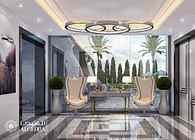 Contemporary luxury villa interior design in Dubai