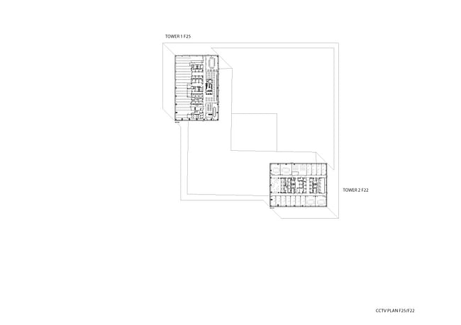 CCTV/OMA - Plan F25, Image courtesy of OMA