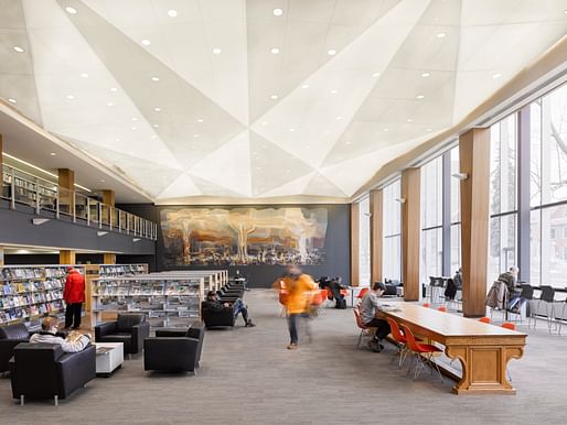 Kitchener Public Library by LGA Architectural Partners. Photo: Ben Rahn/A-Frame Inc.