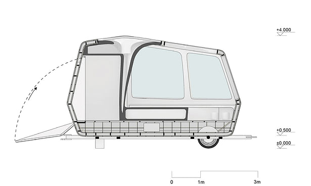 Mobile Room Diagram©CAA architects
