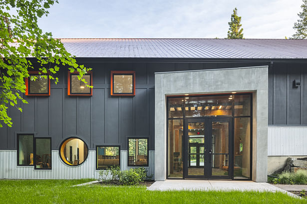 Bigfork Library (Photo: Chuck Collier Schmidt)