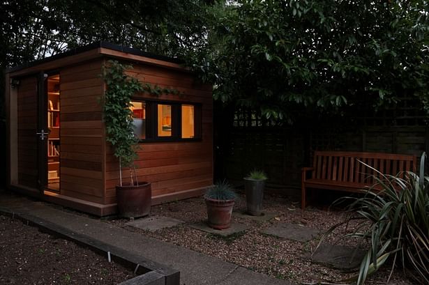 Small and compact, this garden office is perfect for any London home. www.initstudios.co.uk