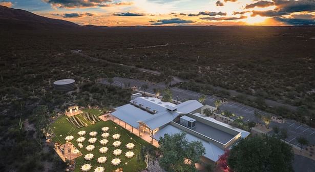 The Barn - Wedding Venue - Ranch - Daniel L. McPeak, RA - @SFA - Rendering by - Unit Studio - Enrico Fanton 