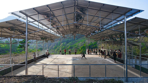 08 View of Arena (Baima Village)