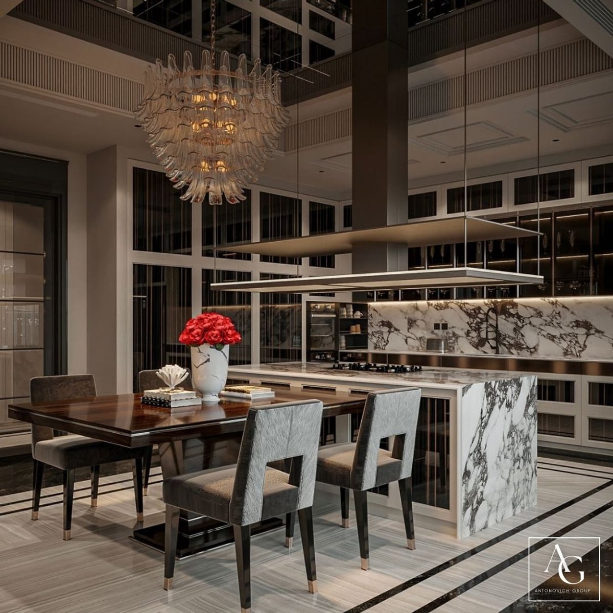 Luxury Elegance in Penthouse Interior Design Masterpiece | Luxury ...