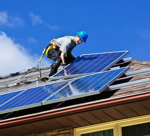 Beginning in January 2020, solar panels won't be optional but mandatory for most new homes in California. Photo: Greens MPs/Flickr