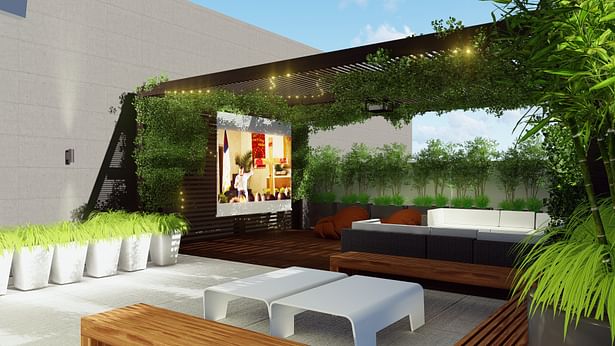 Terrace - Gourmet and living space