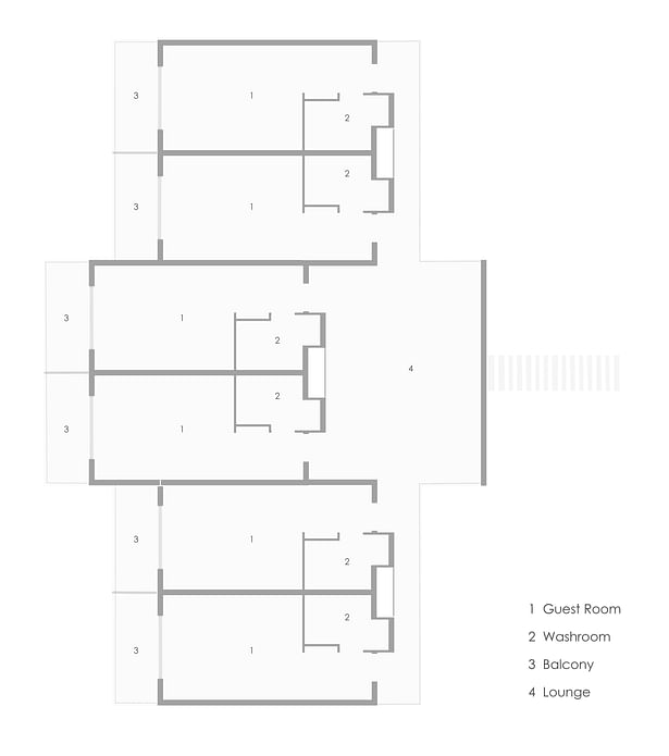 Guest Rooms Layout