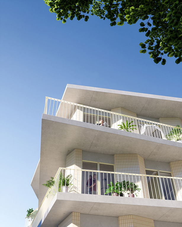 Domingo - Balcony view (Plot D - Almada Affordable Housing)