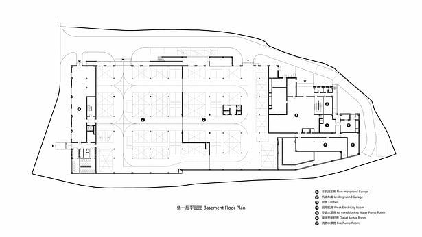 Basement Floor Plan ©GLA Design