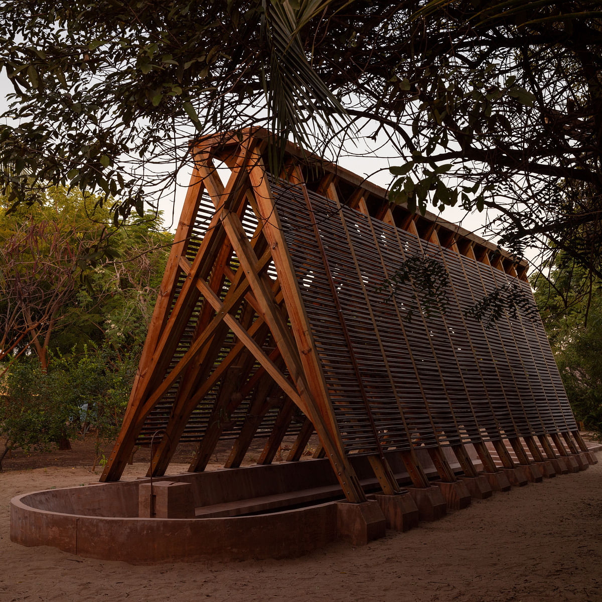 'Ikigai'-inspired Orchid Pavilion design invites contemplation near Oaxaca