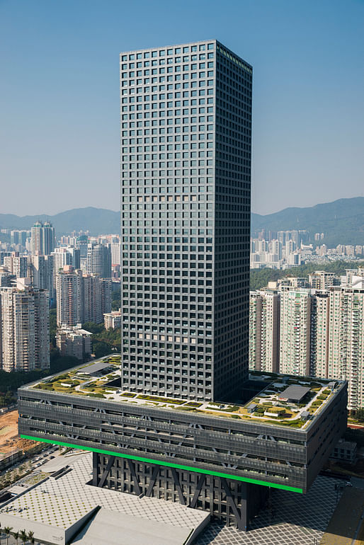 Shenzhen Stock Exchange, Shenzhen, China. Structural Designer: Arup. Photo: Marcel Lam Photography