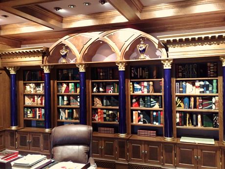 Private library, custom design