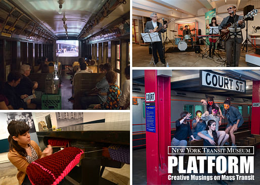 The New York Transit Museum is accepting creative proposals for PLATFORM 2015! Image courtesy of the New York Transit Museum.