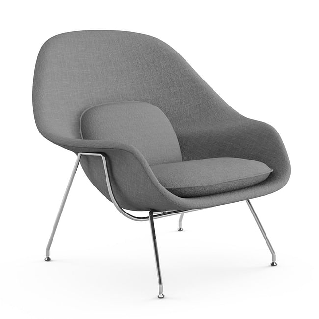 The Eero Saarinen-designed 'Womb Chair' from 1948. Credit: Knoll