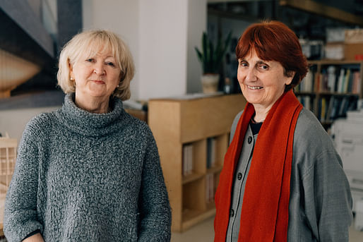 Yvonne Farrell and Shelley McNamara of Grafton Architects. Image courtesy The Daylight Award.