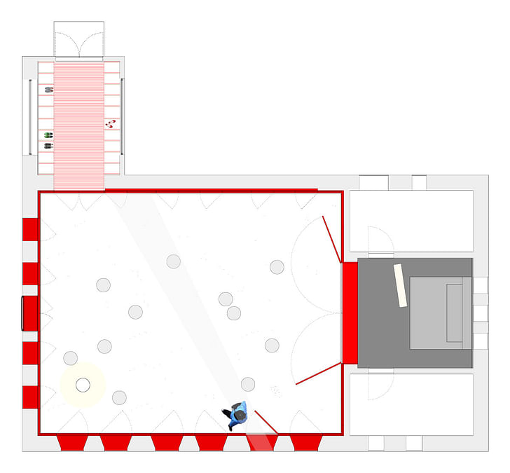 Chapel floor plan