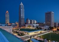Cleveland Civic Core (Burnham Mall, Cleveland Convention Center, and Global Center for Health Innovation)