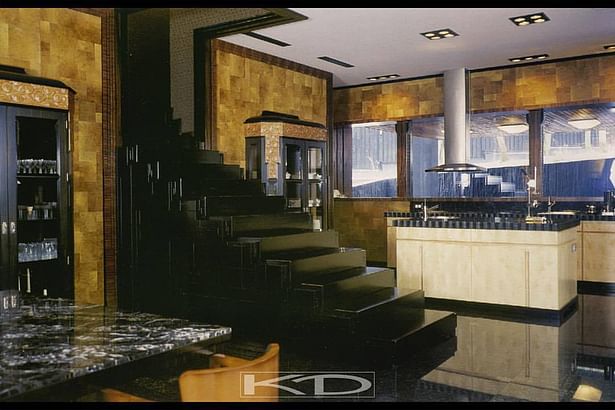 The interior Architectural Studio KD. Kitchen