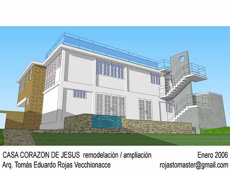 Corazon de Jesus House renewal and extension.