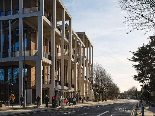 Town House – Kingston University in London, UK by Grafton Architects. Image: Dennis Gilbert.