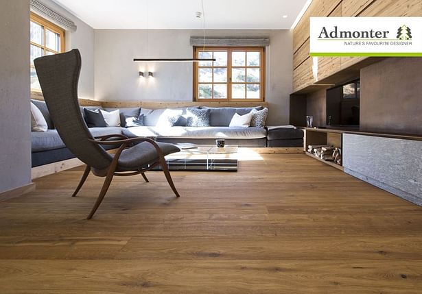  interior with wood products admonter