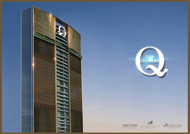 Losangelas Q Tower Architectural skyscraper design ® maccreative