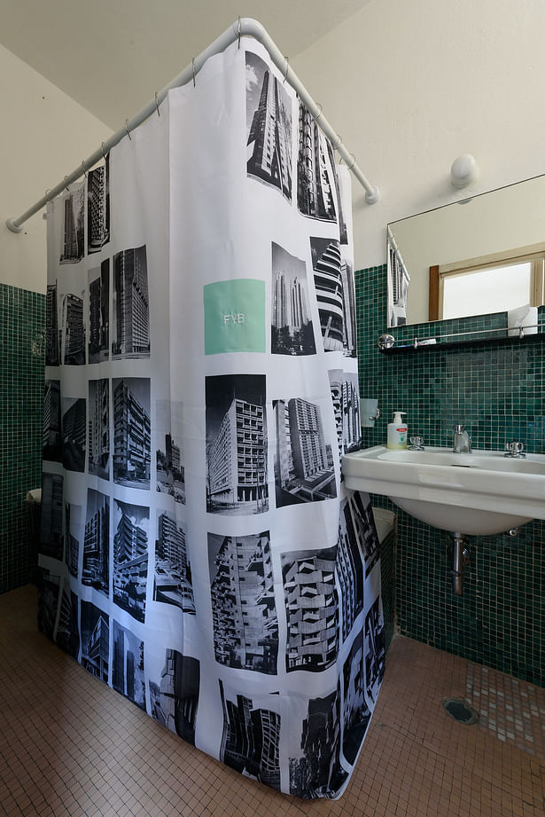 As exhibited in bathroom of Casa alle Zattere, photograph by Andrea Avezzù
