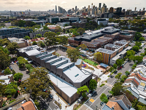 The 2024 World Building of the Year winner Darlington Public School by fjcstudio. Image: © Brett Boardman