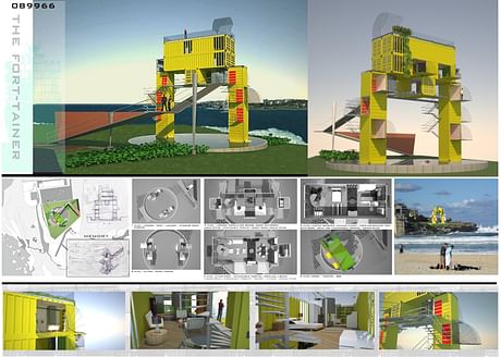 Casa Ecologica con containers en SIDNEY