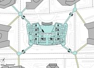 The New International Medical Center - Skybridge Plan