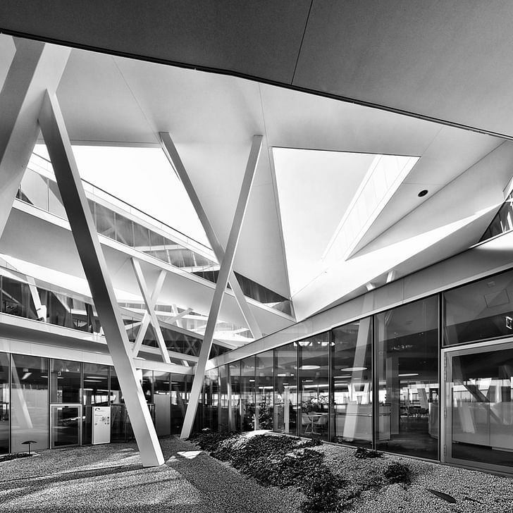 Actelion, Basel Switzerland. Architects Herzog & de Meuron © Pygmalion Karatzas