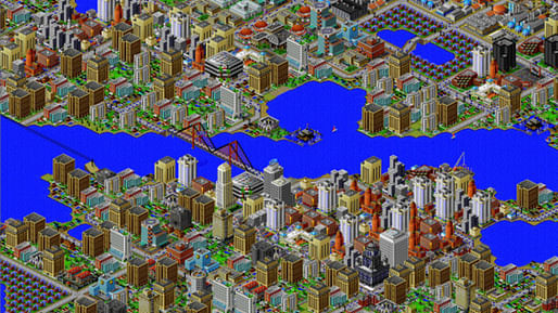 Screenshot of SimCity 2000. Image via kinja.com