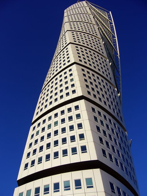 Santiago Calatrava's Turning Torso (via Wikipedia).