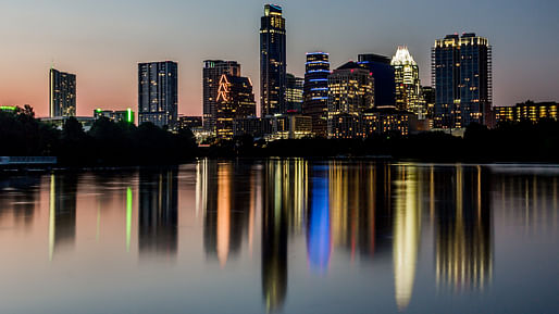 The Austin skyline, via wikimedia.org