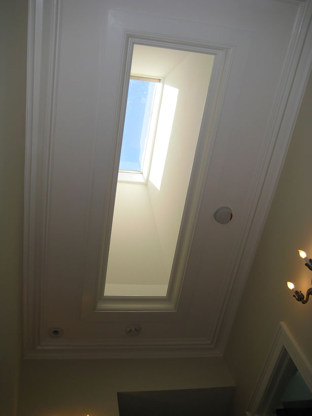 One of the skylights