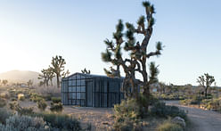 Artist Rachel Whiteread creates two "ghost" cabins in the desert outside of Los Angeles