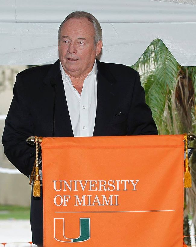 Thomas P Murphy speaks at the groundbreaking ceremony