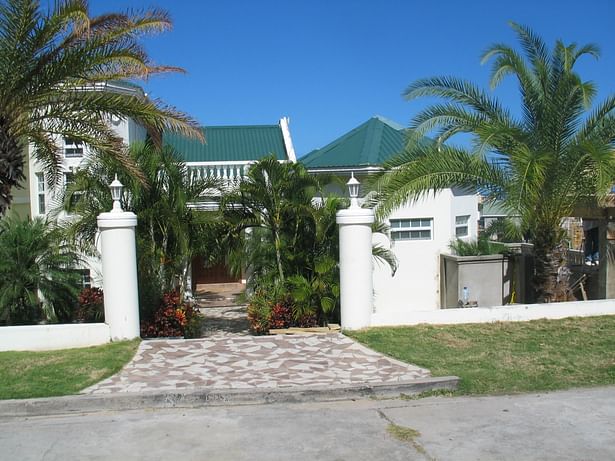 Deon Herbert's Residence Entrance
