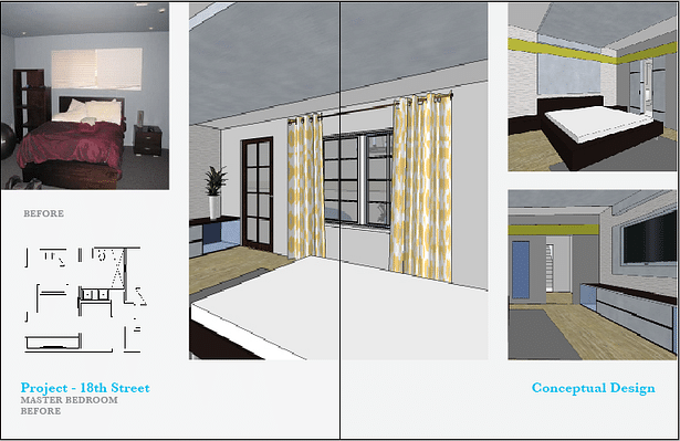 Master Bedroom Conceptual Design 