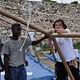 Paper Emergency Shelter for Haiti, 2010, Port-au-Prince, Haiti. Photo by Shigeru Ban Architects