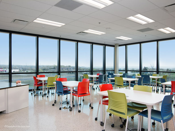 Butler Tech Bioscience Center, Classroom Interior ©DandyArchitecture, Josh Humble