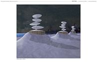 'Snow Cairns' - Entry to the Chicago Biennial Lakefront Kiosk Competition